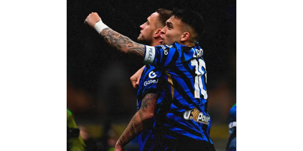 Inter Milan kostaa Fiorentinan 2-1 ja seuraa tiiviisti Napolia pisteissä