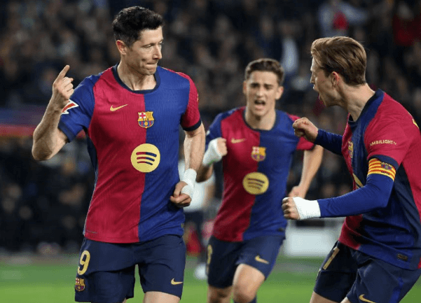 Barcelona voitti Rayo Vallecanon rangaistuspotkukilpailuissa ja palasi La Ligan kärkeen